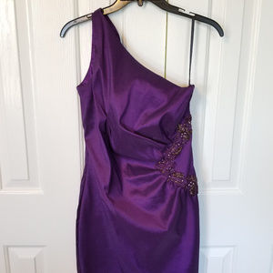 Purple Homecoming Dress